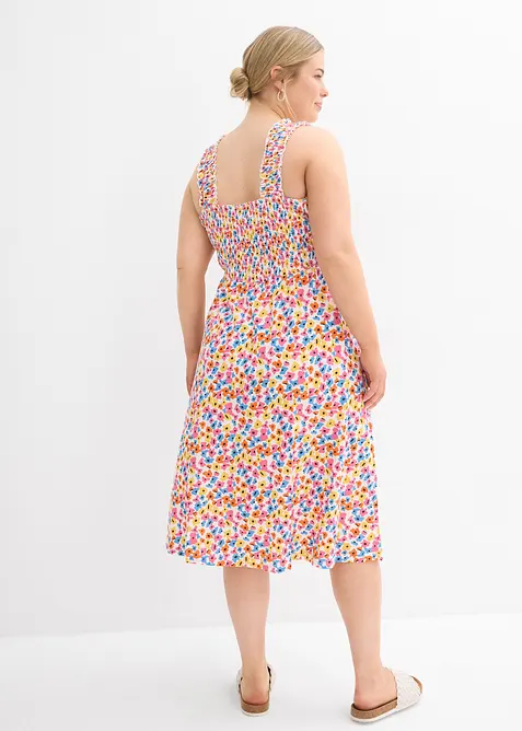 Jerseykl&auml;nning i bomull och viskos, bonprix