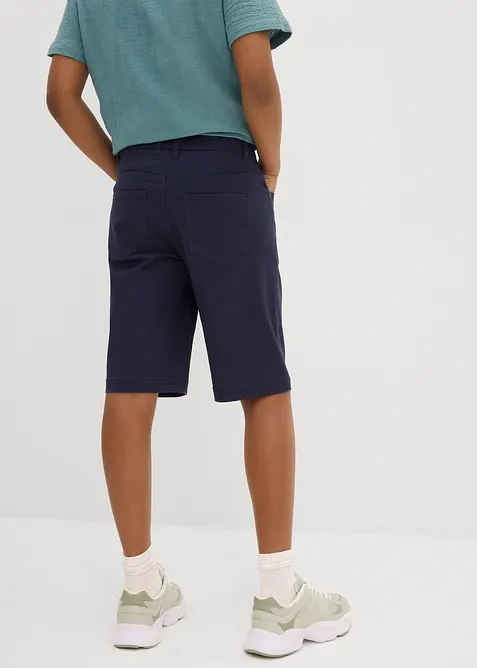 Shorts med stretch och reglerbar midja, Regular Fit, bonprix