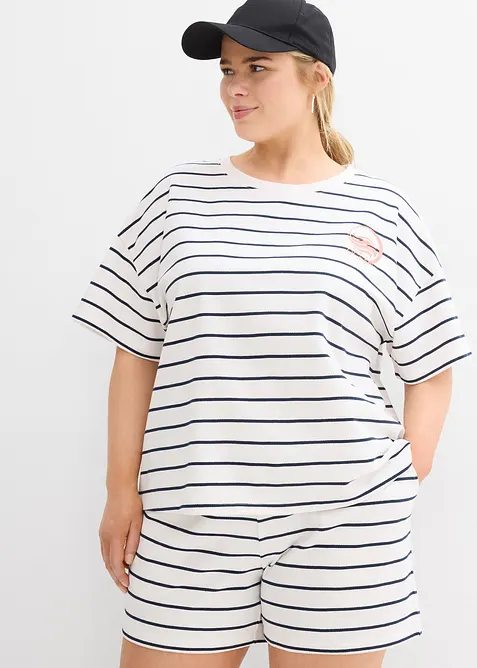 Sweatshirt i mjuk bomullsmix, bonprix