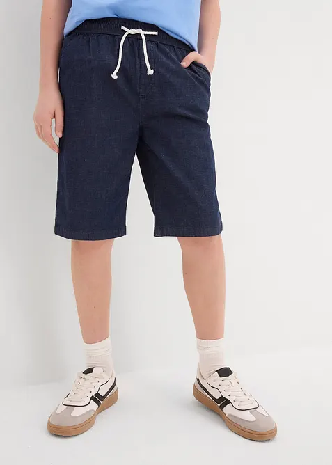 Jeansshorts i dra på-modell för barn, Regular Fit, bonprix