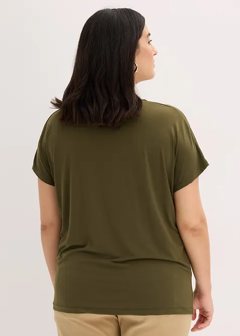 Topp med dekorativ ring, bonprix