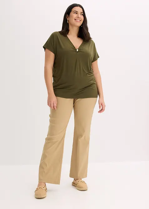 Topp med dekorativ ring, bonprix