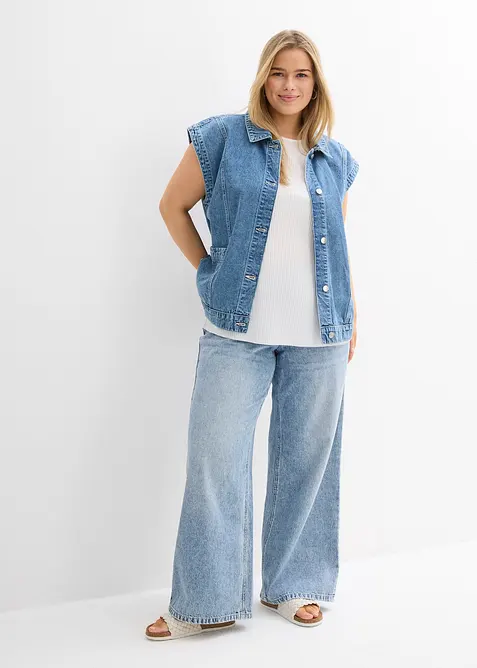 Bluslinne med återvunnen polyester, bonprix