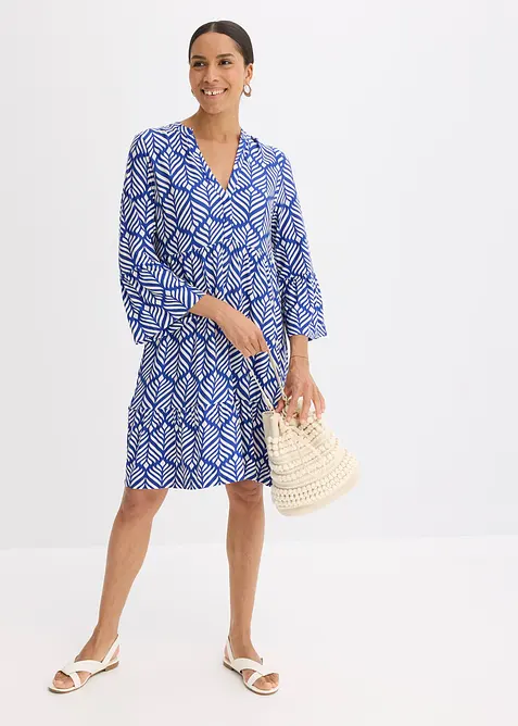 Tunikaklänning i jersey av mjuk viskosmix, bonprix