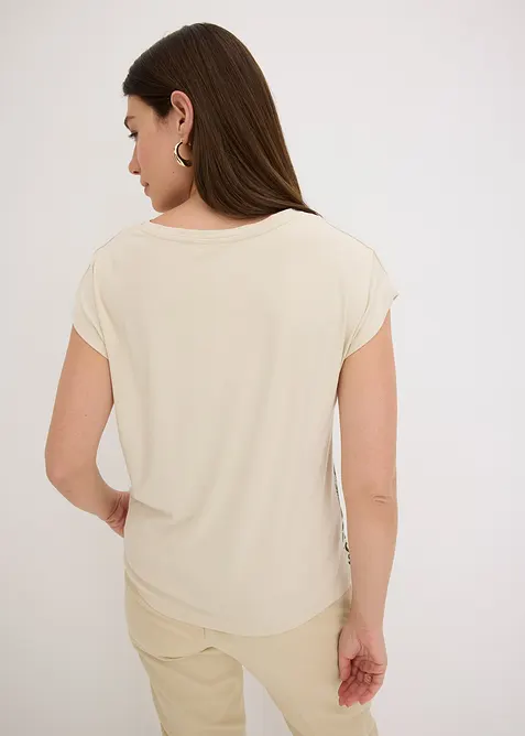 Topp med spetsband, bonprix