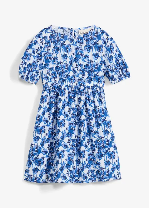 Klänning av mjuk muslin, bonprix