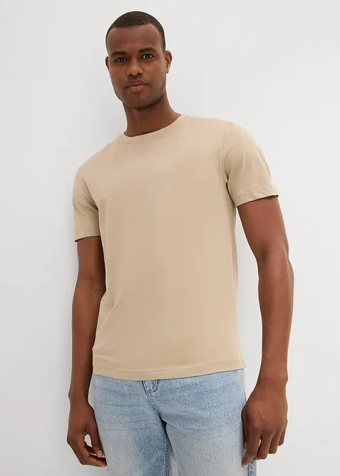 T-shirt i ren ekologisk bomull, bonprix