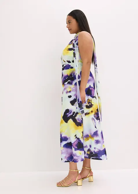 Maxiklänning i stadig neopren, bonprix