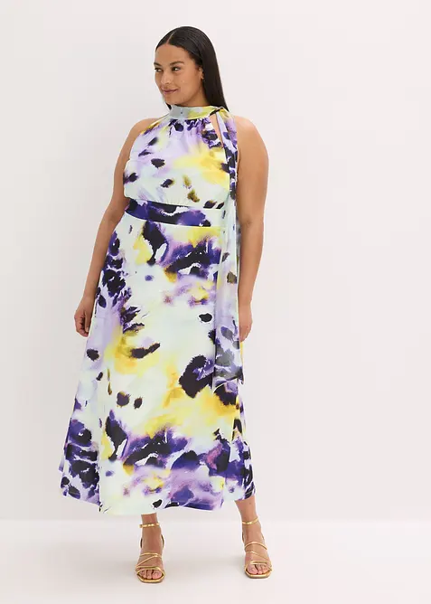 Maxiklänning i stadig neopren, bonprix