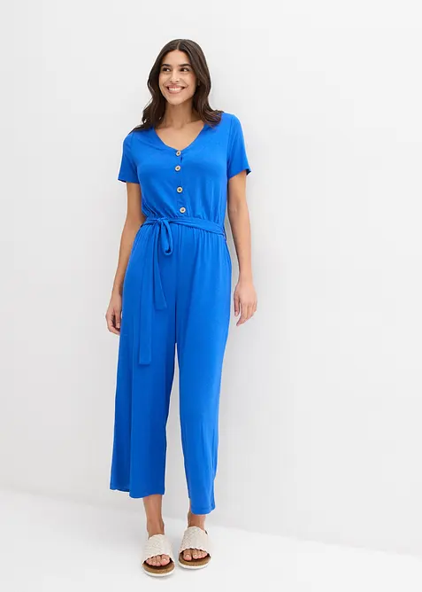 Jerseyjumpsuit av viskosmix, bonprix