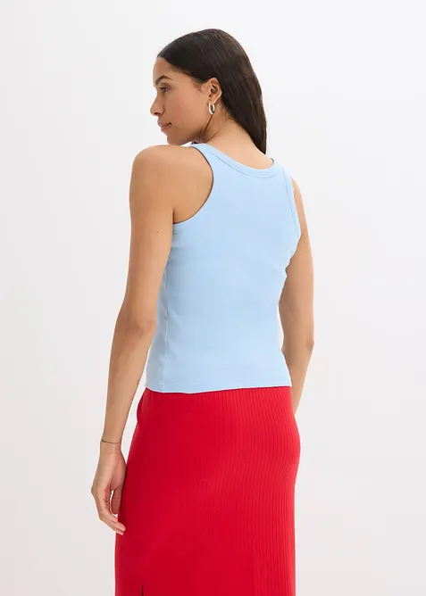 Ribbstickat linne, bonprix