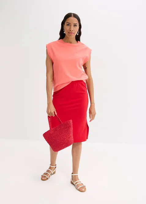 Topp av ren ekologisk bomull, bonprix