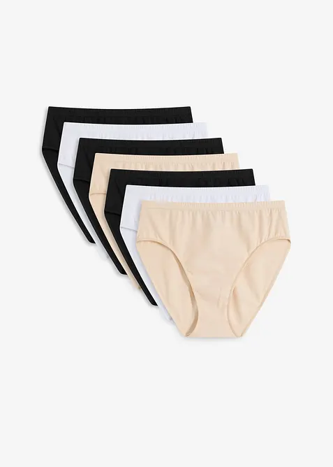 Maxitrosa med ekologisk bomull (7-pack), bonprix