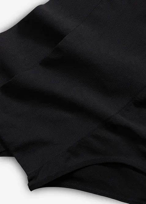 Sömlös trosa med medelhög formande effekt (2-pack), bonprix