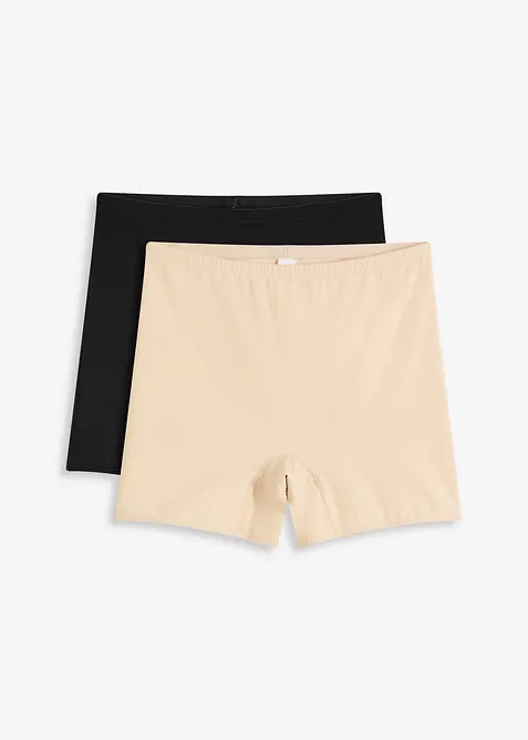 Formande byxa med medelhög formande kraft (2-pack), bonprix