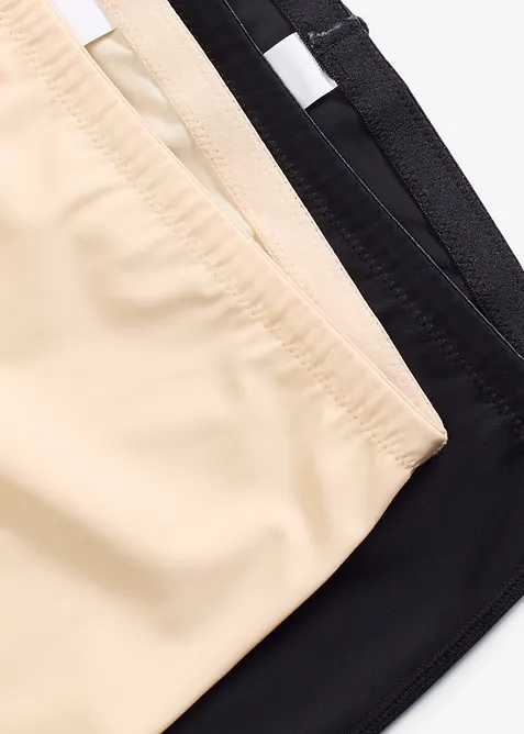 Formande byxa med medelhög formande kraft (2-pack), bonprix