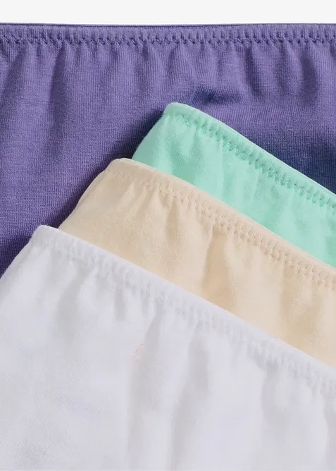 Trosa med ekologisk bomull (4-pack), bonprix