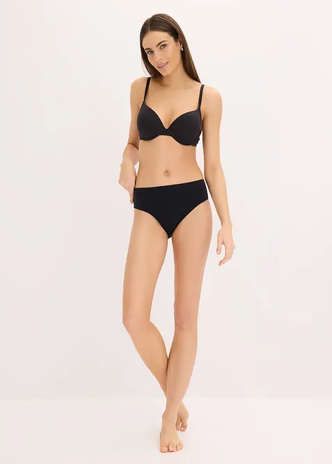 Push up-BH med bygel och bomull (2-pack), bonprix