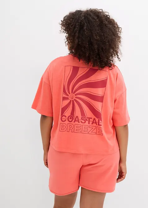 Oversizetopp av ren ekologisk bomull, bonprix