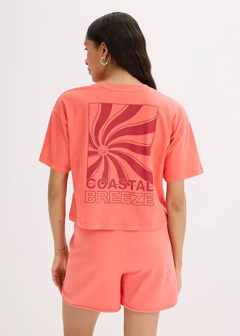 Oversizetopp av ren ekologisk bomull, bonprix