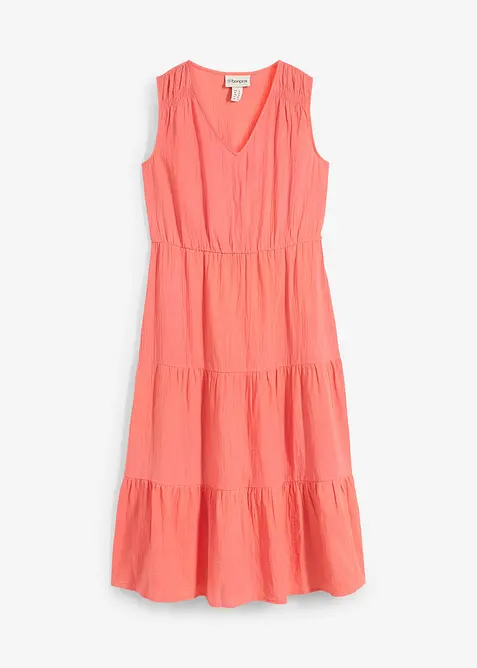 Kl&auml;nning av mjuk muslin, bonprix