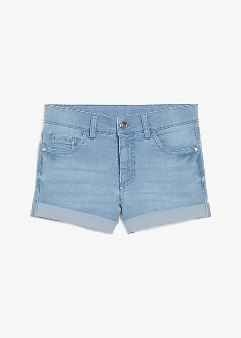 Jeansshorts Mid Waist för barn, bonprix