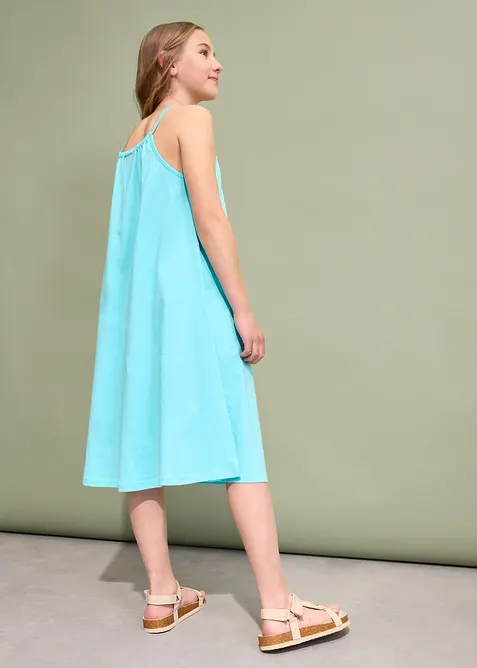 Jerseyklänning av ekologisk bomull, bonprix