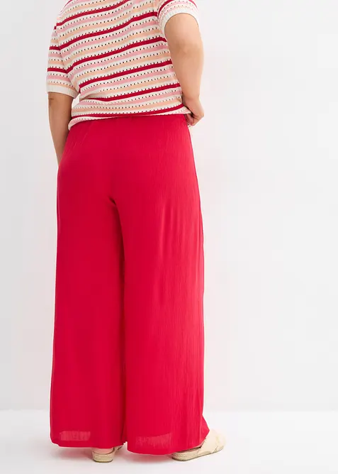 Vid byxa av fintr&aring;dig viskos, bonprix