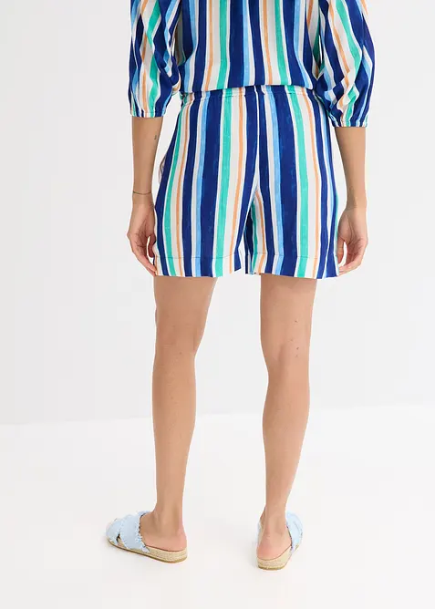 Shorts i dra på-modell av tunn viskos, bonprix