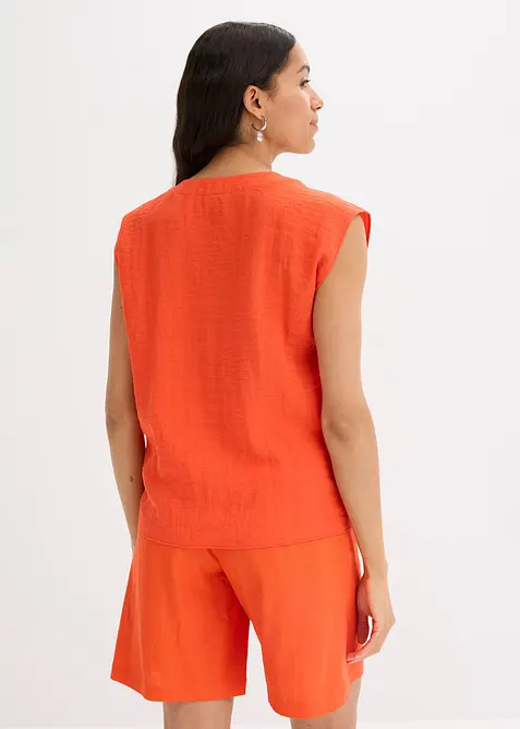 Bluslinne i tunn viskosmix, bonprix