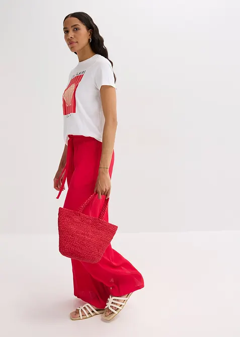 T-shirt av ren bomull, bonprix