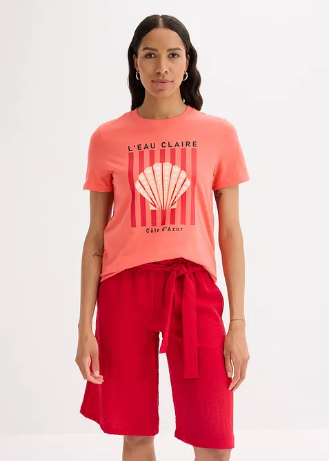 T-shirt av ren bomull, bonprix