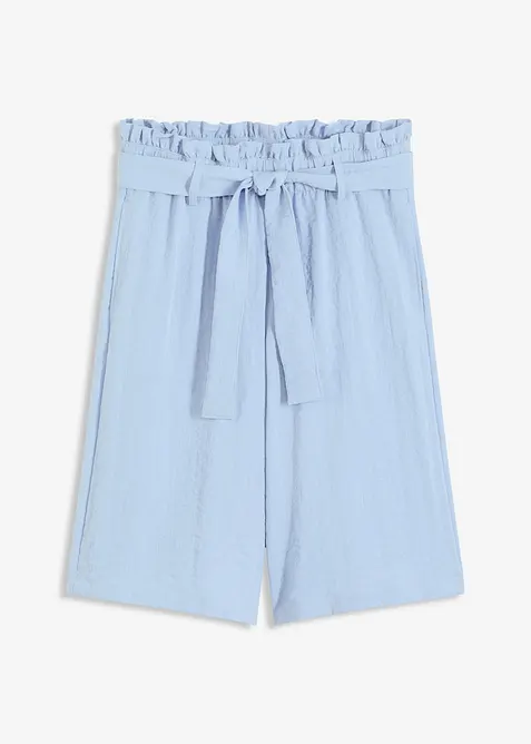 Dra på-bermudas i följsam viskosmix, bonprix