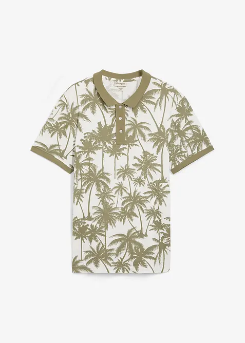 Pik&eacute;tr&ouml;ja av ekologisk bomull Slim Fit, bonprix
