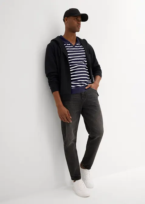 Pikétröja, kortärmad med ekologisk bomull, bonprix