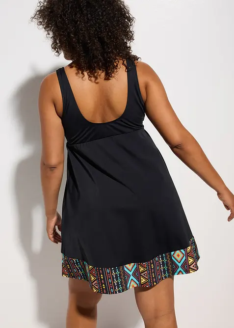 L&aring;ng baddr&auml;ktskl&auml;nning i &aring;tervunnen polyamid, bonprix