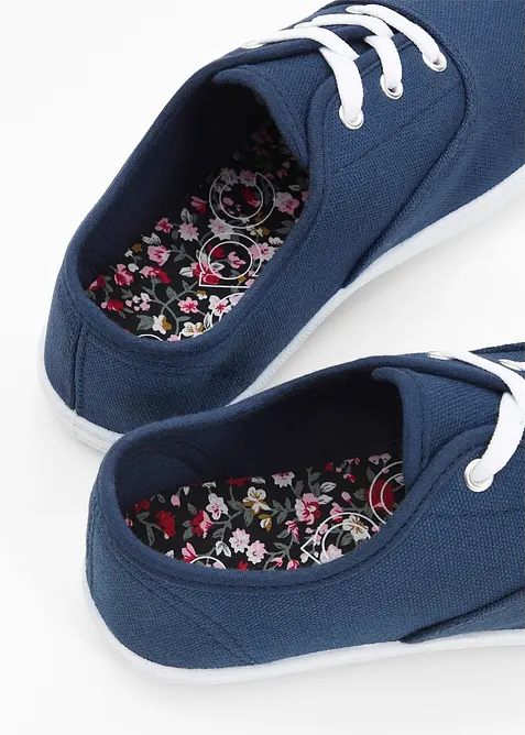 Sneakers i bomullscanvas, bonprix