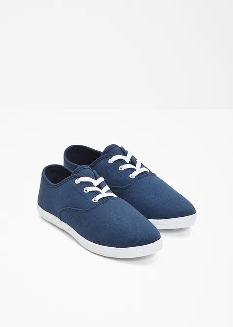 Sneakers i bomullscanvas, bonprix