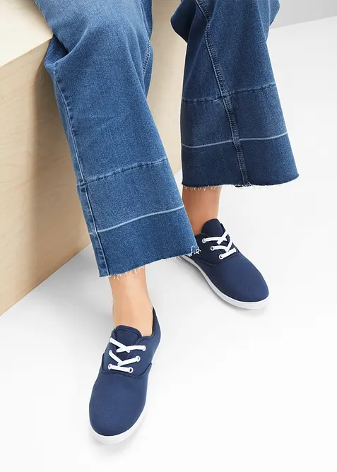 Sneakers i bomullscanvas, bonprix