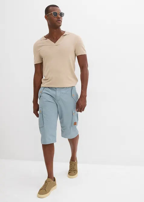 Cargoshorts av ren bomull, Regular Fit, bonprix