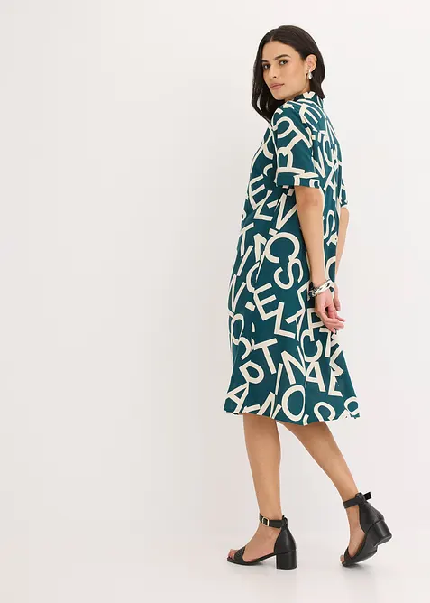 Viskosklänning, bonprix