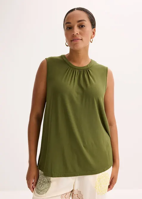 Bluslinne i jersey, bonprix