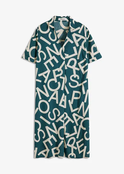 Viskosklänning, bonprix