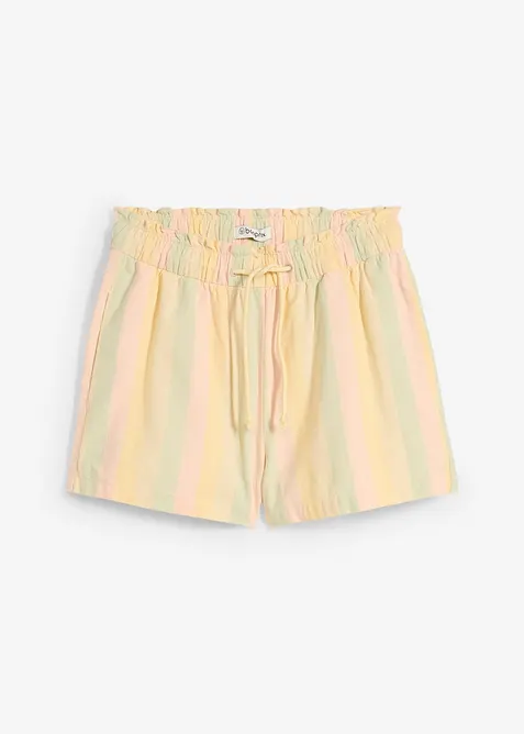 Shorts i luftig materialblandning, bonprix
