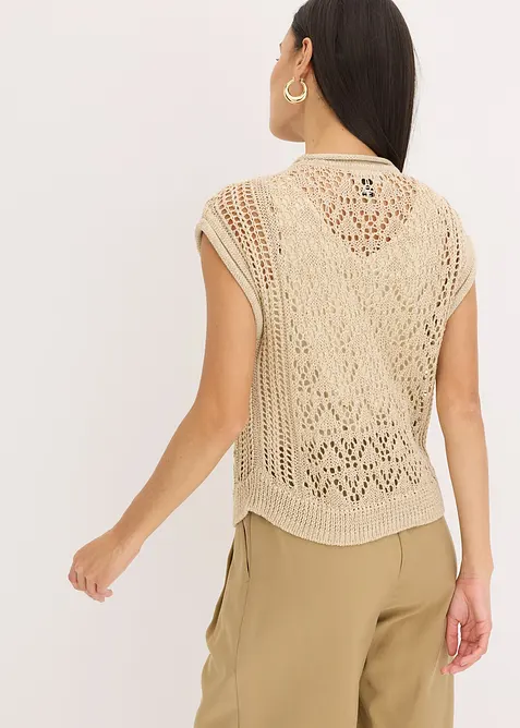 H&aring;lm&ouml;nstrad v&auml;st med viskos, bonprix