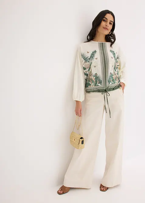 M&ouml;nstrad tunikatopp, bonprix