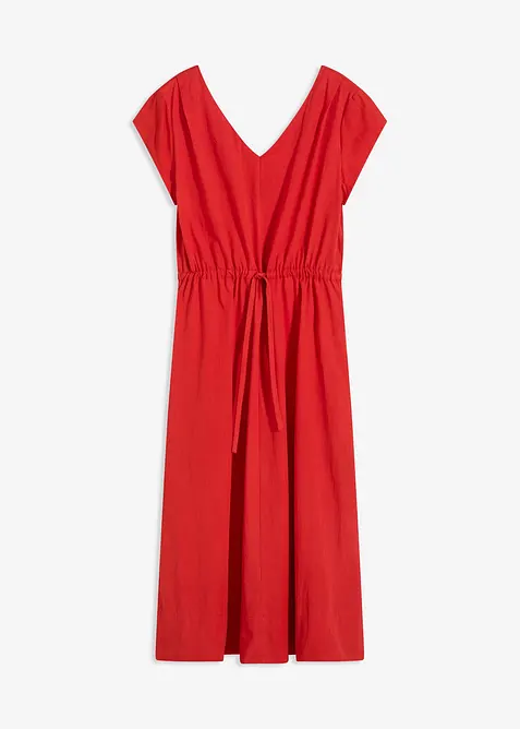 Klänning i bomullspoplin, bonprix