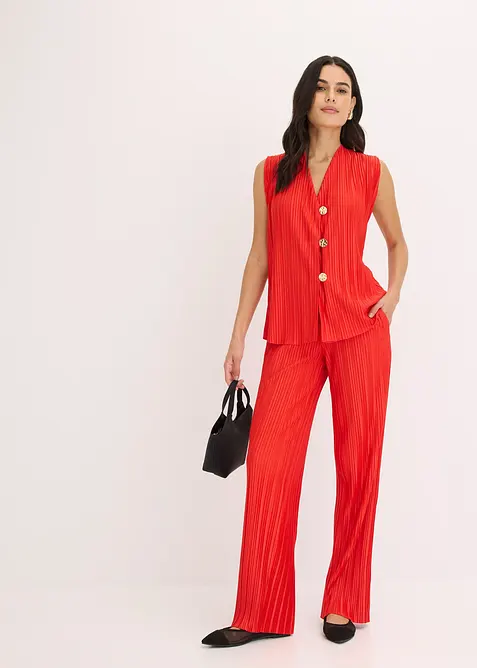 Plisserat linne, bonprix