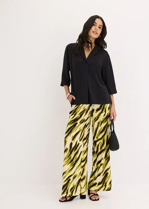 Tunikatopp i följsam viskospiké, bonprix