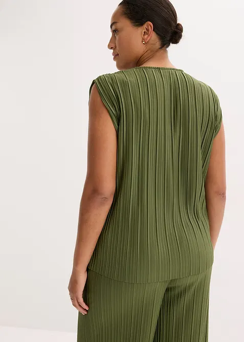 Plisserat linne, bonprix